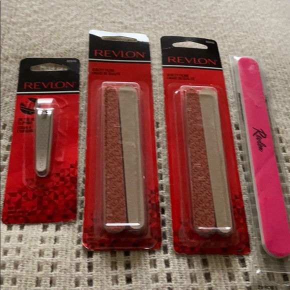 Revlon files and compact nail clip